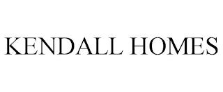 KENDALL HOMES trademark