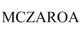 MCZAROA trademark