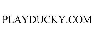 PLAYDUCKY.COM trademark