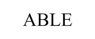 ABLE trademark