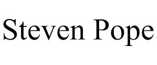 STEVEN POPE trademark