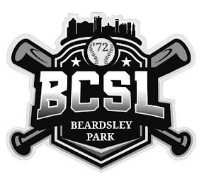 '72 BCSL BEARDSLEY PARK trademark