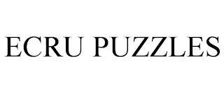 ECRU PUZZLES trademark