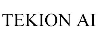 TEKION AI trademark