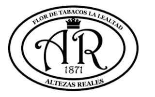 FLOR DE TABACOS LA LEALTAD AR 1871 ALTEZAS REALES trademark