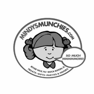 MINDY'SMUNCHIES.COM CHOCOLATE GIFTS PARTIES & FAVORSIES & FAVORS trademark