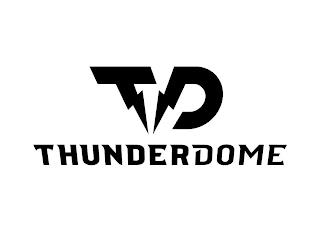 TD THUNDERDOME trademark