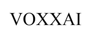 VOXXAI trademark