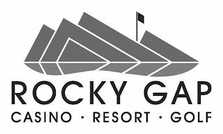 ROCKY GAP CASINO · RESORT · GOLF trademark