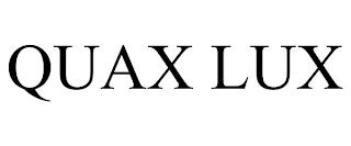 QUAX LUX trademark