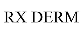 RX DERM trademark