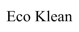 ECO KLEAN trademark