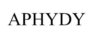 APHYDY trademark