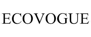 ECOVOGUE trademark