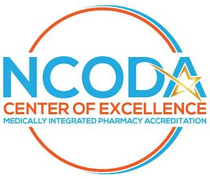 NCODA CENTER OF EXCELLENCE MEDICALLY INTEGRATED PHARMACY ACCREDITATIONEGRATED PHARMACY ACCREDITATION trademark