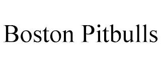 BOSTON PITBULLS trademark