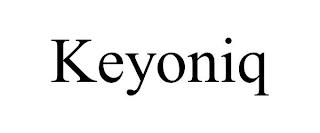 KEYONIQ trademark