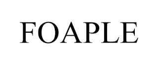 FOAPLE trademark