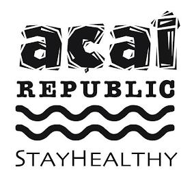 ACAI REPUBLIC STAYHEALTHY trademark