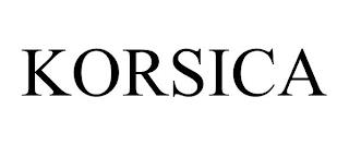 KORSICA trademark