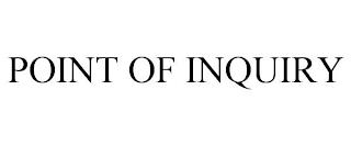 POINT OF INQUIRY trademark