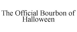 THE OFFICIAL BOURBON OF HALLOWEEN trademark