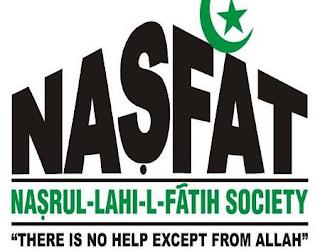 NASFAT NASRUL-LAHI-L-FATIH SOCIETY THERE IS NO HELP EXCEPT FROM ALLAH trademark