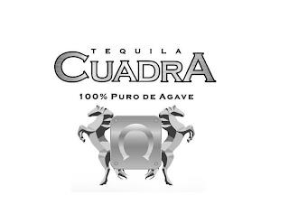 TEQUILA CUADRA 100% PURO DE AGAVE trademark