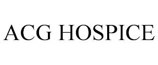 ACG HOSPICE trademark