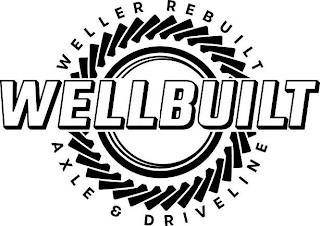 WELLBUILTWELLER REBUILT AXLE & DRIVELINE trademark