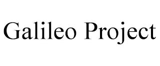 GALILEO PROJECT trademark