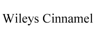 WILEYS CINNAMEL trademark