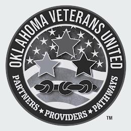 OKLAHOMA VETERANS UNITED PARTNERS PROVIDERS PATHWAYS trademark