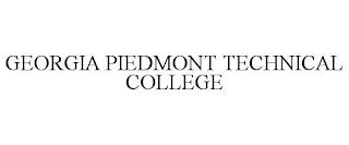 GEORGIA PIEDMONT TECHNICAL COLLEGE trademark