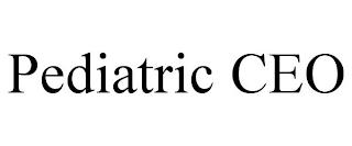 PEDIATRIC CEO trademark