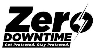 ZERO DOWNTIME GET PROTECTED. STAY PROTECTED. trademark