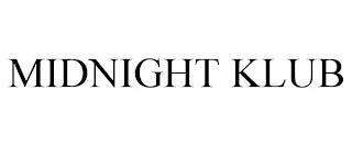 MIDNIGHT KLUB trademark