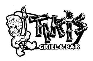 TIKI'S GRILL & BAR trademark