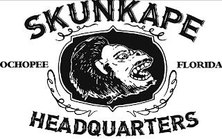 SKUNKAPE HEADQUARTERS OCHOPEE FLORIDA trademark