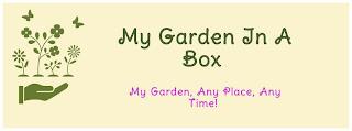 MY GARDEN IN A BOX MY GARDEN, ANY PLACE, ANY TIME trademark