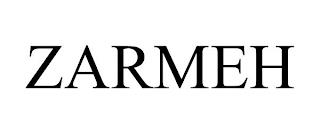 ZARMEH trademark