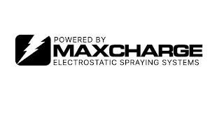 POWERED BY MAXCHARGE ELECTROSTATIC SPRAYING SYSTEMSING SYSTEMS trademark