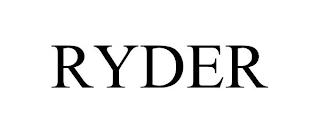 RYDER trademark