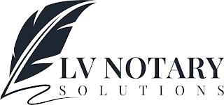 LV NOTARY SOLUTIONS trademark