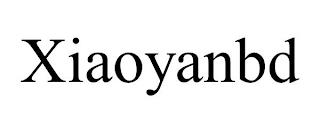 XIAOYANBD trademark