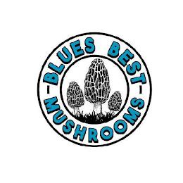 BLUES BEST MUSHROOMS trademark