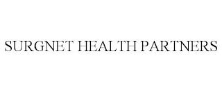 SURGNET HEALTH PARTNERS trademark