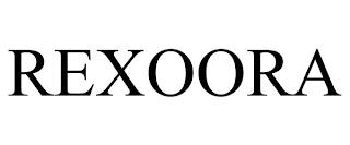 REXOORA trademark