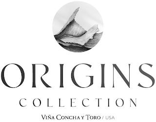 ORIGINS COLLECTION VIÑA CONCHA Y TORO / USA trademark