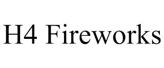 H4 FIREWORKS trademark